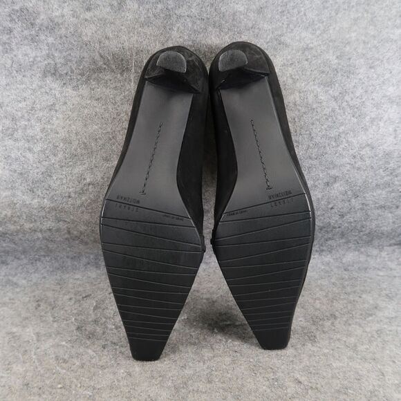 Stuart Weitzman Shoes Womens 8 Pumps Classic Leather Pointed Toe Formal Fashion - Picture 13 of 16